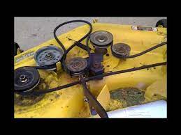 John deere l120 mower deck diagram. Replacing A John Deere L130 Mower Deck Belt Youtube