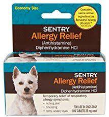 This Chart Shows The Proper Benadryl Dosage For Dogs In An Easy To Read Table Use It For All Dog Sizes Learn How Muc Allergy Relief Allergy Symptoms Benadryl