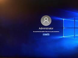 Administrative Account Disabled Windows 10 Forums