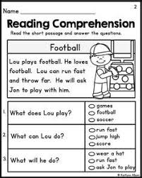 Use our free, printable reading comprehension passage exercises to improve your student's reading skills! 20 1st Grade Reading Comprehension Worksheets Free