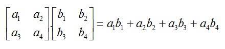 I want to find the matrix m that maximizes the elementwise inner product of a and m ( frobenius inner product. If The Inner Product Of Two Matrices Is Zero What Does That Mean