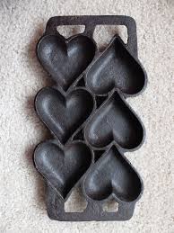 Rare Martin Stove And Range 6 Cup Cast Iron Heart Gem Pan Florence Alabama Cast Iron Cast Iron Stove Griswold Cast Iron
