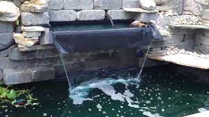 Diy Spillway For Pond Diy Pond Diy Waterfall Organic Gardening