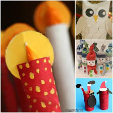 Download Christmas Toilet Paper Roll Crafts PSD Mockup Templates