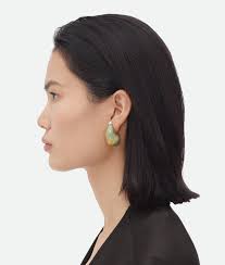 Bottega Veneta Glass Drop Earrings