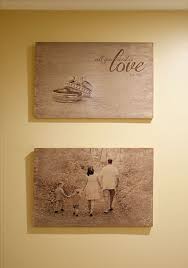 Printing Your Favorite Pictures On Wood Plate Wood Transfer Photo Craft Home Crafts