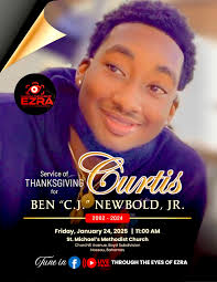 Fallen Giant Curtis Newbold Jr. Watch the service live.