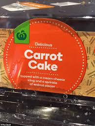 Carrot cake never seems to go out of style. Woman Writes Scathing Review To Woolworths About Their Delicious Cake Daily Mail Online