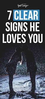 7 Clear Signs He S Deeply In Love With You Signs He Loves You Does He Love Me Love Facts About Guys