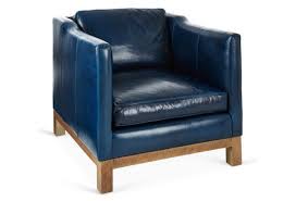 Cara Club Chair Navy Leather Club Chairs White Dining Chairs Leather Chair