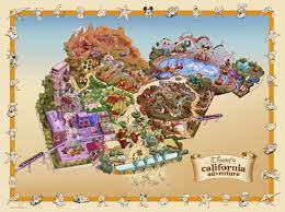 Disney California Adventure Map