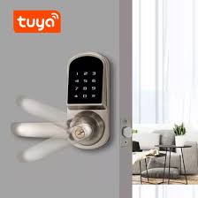 Force the card between the lock and the frame. Electronic Password Rfid Card App Key Unlock Security Digital Tuya Smart Door Lock China Smart Door Lock Door Lock Made In China Com