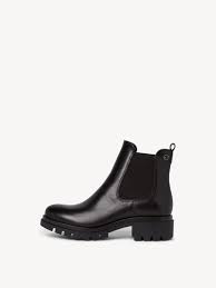 Assemble smooth sole chelsea boots. Leather Chelsea Boot 1 1 25405 25 Buy Tamaris Booties Online