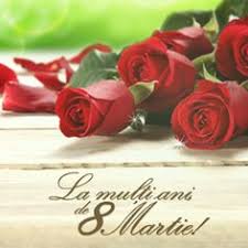Trimite acum o felicitare muzicala si animata de 8 martie pentru toate femeiile! 8 Felicitari De 8 Martie Ideas 8 Martie Red Rose Images Hd Rose Images Hd