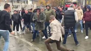 Kane will certainly be hoping this is the start of many more now, as gareth southgate's side prepare to take on the winners of the ukraine vs sweden game in rome this saturday. Newsflare Arsenal Vs Tottenham Fans Fight Emirates Stadium 18 11 2017