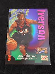 Maybe you would like to learn more about one of these? Sold Price Nm Mt 1997 98 Skybox Z Force Allen Iverson 150 Basketball Card Hof Philadelphia 76ers Invalid Date Edt