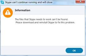 Download efootballpes 2020 for windows & read reviews. Skype Start Up Error The Files That Skype Needs To Work Microsoft Community