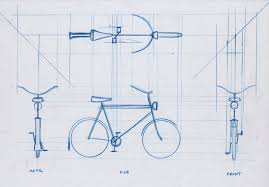 Orthographic Sketch 365 By Scott Hulme Orthographic Drawing Bicycle Drawing Technical Drawing
