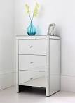 Mirrored bedside table Bedside Tables, Cabinets for Sale - Gumtree