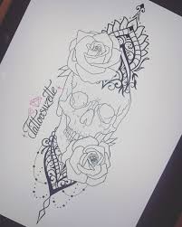 Skull Mandala Tattoo Design Tatuajes