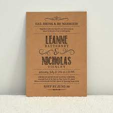 Hand Lettered Rustic Love Diy Kraft Paper Wedding Invitation Etsy Free Wedding Invitation Templates Rustic Wedding Invitation Templates Rustic Kraft Paper Wedding