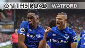 Yerry mina statistics played in everton. Yerry Mina S Dance Away End Celebrations On The Road Watford V Everton Youtube