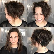 Curls go a long way toward hiding fat faces and double chins. 45 Best Short Hairstyles For Thick Hair 2019