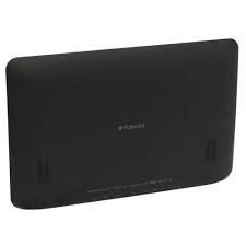 You have to wait for the android picture to show up on the screen now. Tablet Polaroid Gamepad Hard Reset