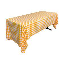 Check spelling or type a new query. Buy La Linen Checkered Tablecloth 60 By 126 Inch Dark Yellow Online At Low Prices In India Amazon In