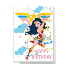 1984 (2020) wonder woman 1984 боевик, приключения, фэнтези режиссер: Wonder Woman Happy Birthday Greetings Card Sowia