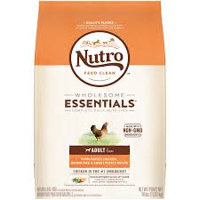 Nutro Wholesome Essentials Adult Dry Dog Food Farm Raised Chicken Brown Rice Sweet Potato Recipe 30 Lb Bag Walmart Com