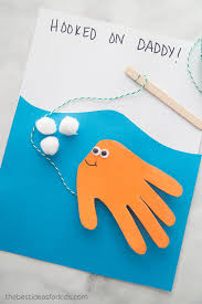 Father's day is nearly here! Fish Handprint Card The Best Ideas For Kids