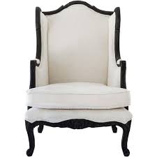 Versailles Wingback Chair Black And White Chair Black And White Furniture White Accent Chair