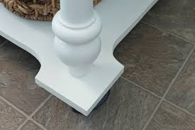 To turn a table into an island. Remodelaholic How To Turn A Table Into A Rolling Island