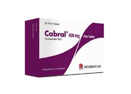 Her bir film tablet 400 mg feniramidol hcl içerir. Cabral 400 Mg Tablet Prospektusu