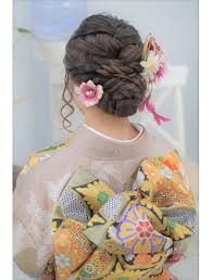 振袖 編み込みルーズアップ l010990577 リサ 恵比寿 risa のヘアカタログ ホットペッパービューティー 成人式 髪型 編み込み 卒業式ヘアスタイル 成人式 髪型