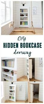 diy hidden doorway bookcase hidden door bookcase bookcase door secret door bookshelf