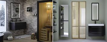 Sanijura, ce sont des meubles de salle de bain haut de gamme, de fabrication française : Sanijura Lateral Novellini Lunes Panneau Fixe 90 Dimension Extensible De 90 Skvorcova V I Levickij G N Zaharova M N Sal Kaa