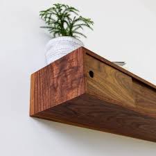 Floating Media Console Table With Sliding Doors In Solid Etsy In 2020 Floating Media Console Console Table Media Console Table