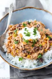 I mix mine together before putting into the crock pot, but that is not. Crockpot Cream Cheese Chicken Chili Belle Of The Kitchen