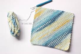 Make yourself afghans to shawls using it. C2c Moss Stitch Tutorial The Cookie Snob