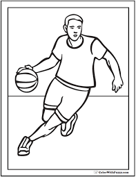 Coloring pages free blog paul pierce basketball coloring for kids. Basketball Coloring Pages Customize And Print Pdfs