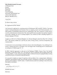 Sample cover letter for an esl teacher position the most effective way to digest the tips is to see their practical application. Cover Letter For Esl Teacher Teaching Resources