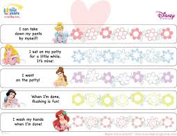 Potty Training Charts For Girls Disney Princess Potty