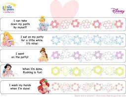 potty training charts for girls disney princess potty