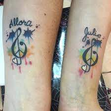 Musical Tattoo Tattoos For Daughters Mother Daughter Tattoos Tattoos