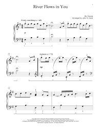 It features its #1 in river flows in you sales. Yiruma River Flows In You Arr John S Hord Sheet Music Download Pdf Score 427456