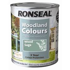 Ronseal Woodland Sage 750ml Staining Wood Wood Treatment Colours