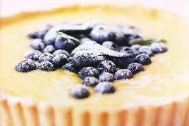 A Creamy Lemon Curd Filling Makes This Zesty Tart Sing Blueberry Tart Recipe Blueberry Tart Lemon Curd
