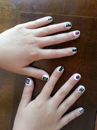 Korean Flag Taekwondo Nails Prom Nails Nail Art Designs Manicure And Pedicure
